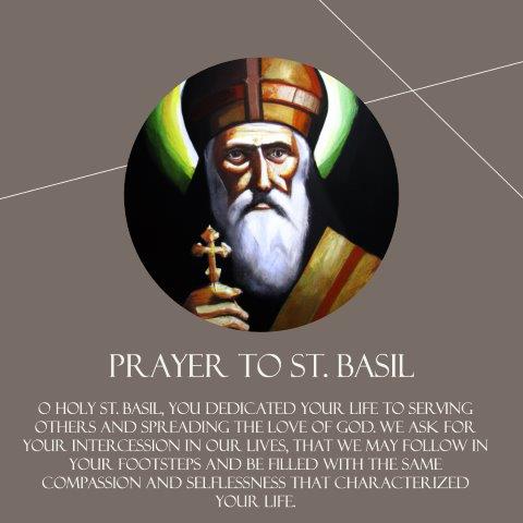 Prayer to St. Basil