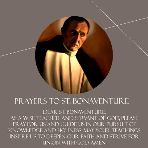 Prayer to St. Bonaventure