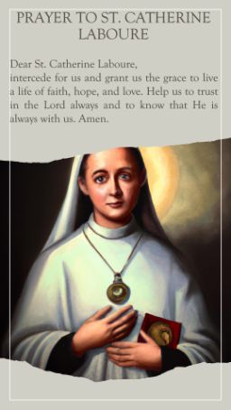 Prayer to St. Catherine Laboure