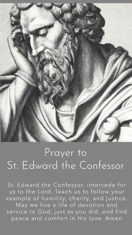 Prayer to St. Edward the Confessor