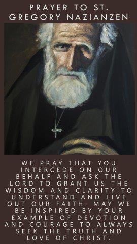 Prayer to St. Gregory Nazianzen