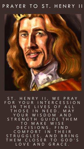 Prayer to St. Henry II