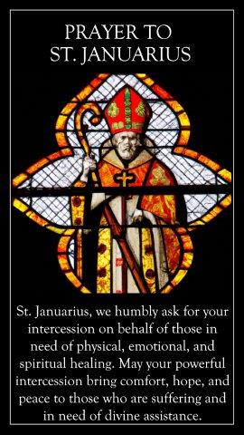 Prayer to St. Januarius