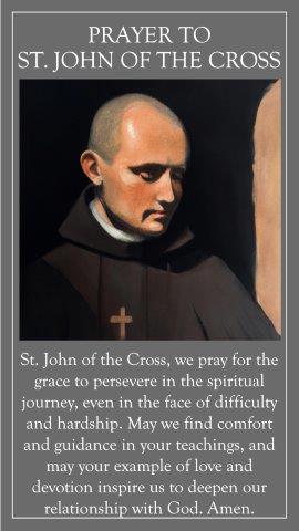 Prayer to St. John of the Cross