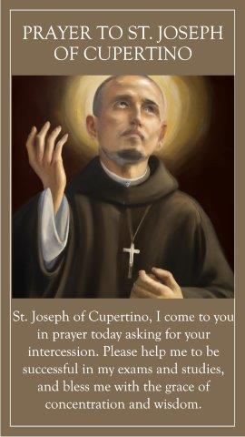 Prayer to St. Joseph of Cupertino