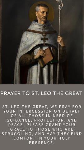 Prayer to St. Leo the Great