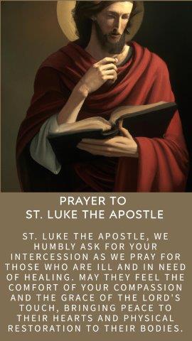 Prayer to St. Luke