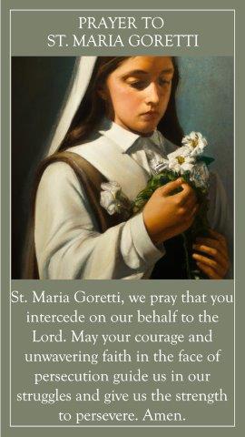 Prayer to St. Maria Goretti