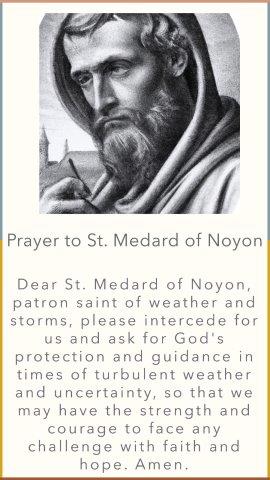 Prayer to St. Medard of Noyon