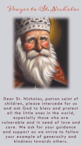 Prayer to St. Nicholas