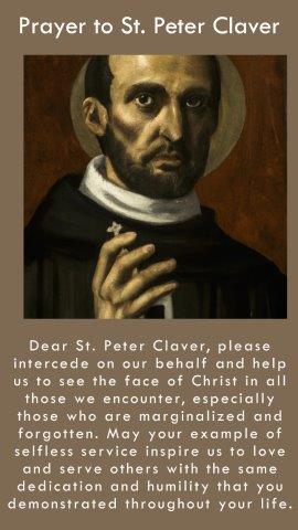Prayer to St. Peter Claver