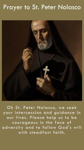 Prayer to St. Peter Nolasco