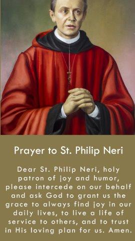 Prayer to St. Philip Neri