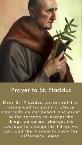 Prayer to St. Placidus