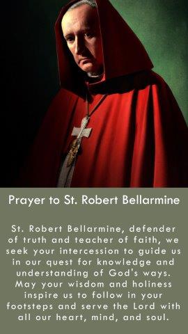 Prayer to St. Robert Bellarmine