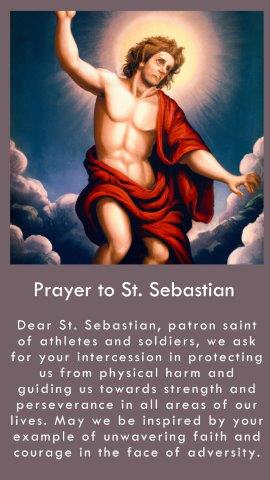 Prayer to St. Sebastian