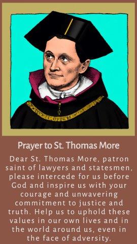 Prayer to St. Thomas More
