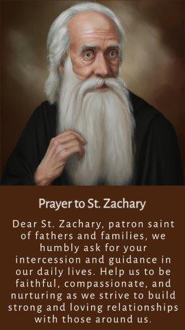 Prayer to St. Zachary