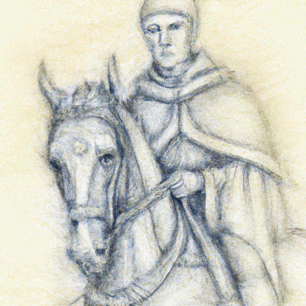 Saint Eustachius Sketch