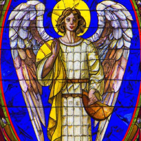 Saint Gabriel the Archangel Stained Glass