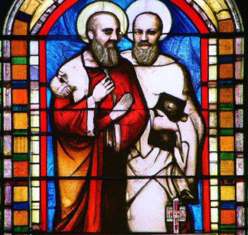 Saints Peter & Paul Stained Glass