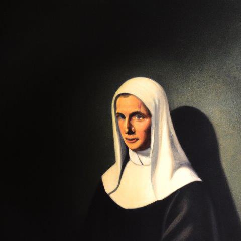 St. Bernadette Painting
