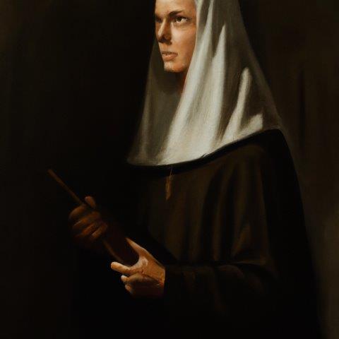 St. Bridget of Sweden Painting