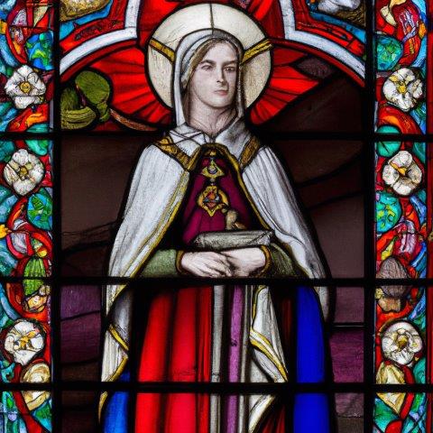 St. Gertrude The Great Stained Glass