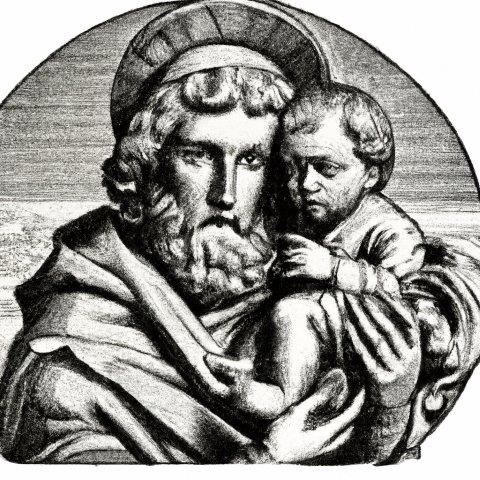 St. Joachim Feast Day Engraving
