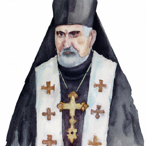 St. John Chrysostom Watercolor