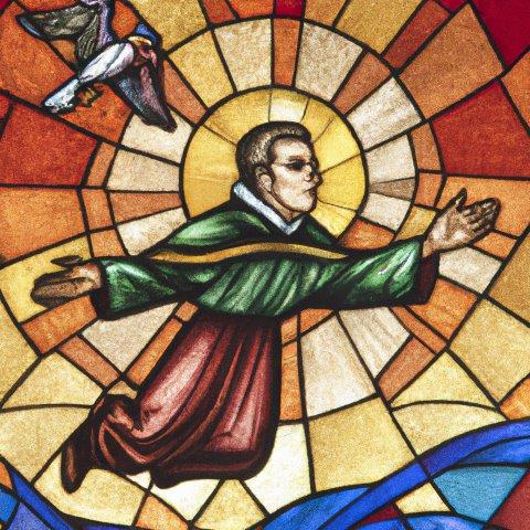St. Joseph of Cupertino Stained Glass