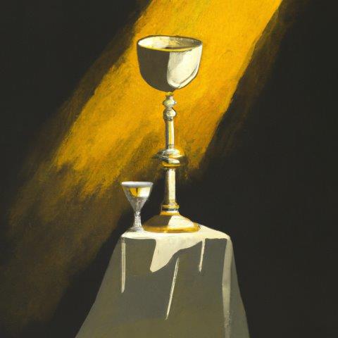 Chalice and Holy Eucharist First Communion