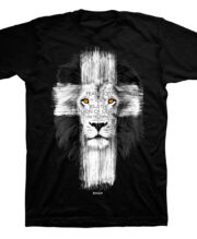 Kerusso Christian T-Shirt Lion Cross