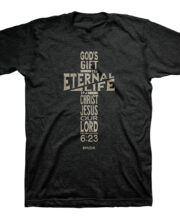 Kerusso Christian T-Shirt Eternal Life Cross