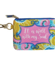 Cherished Girl It Is Well Coin Purse