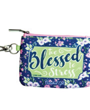 Cherished Girl Too Blessed Coin Purse