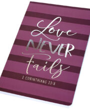 (2 pack) Kerusso Love Never Fails Journal