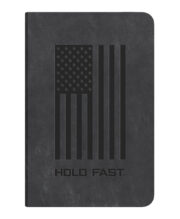 (2 pack) HOLD FAST Flag Grey Journal