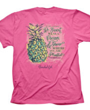 Cherished Girl Womens T-Shirt Pineapple