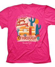 Cherished Girl Womens T-Shirt Just Passing Through