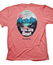 Cherished Girl Womens T-Shirt It Is Well Oval