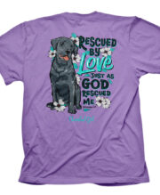 Cherished Girl Womens T-Shirt Rescued