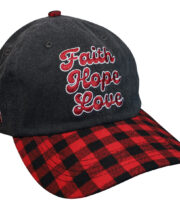 Cherished Girl Womens Cap Faith Hope Love