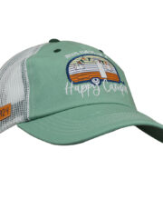 Cherished Girl Womens Cap Happy Camper