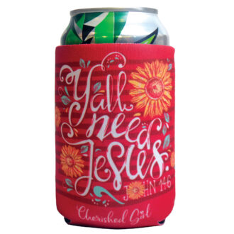 (3 pack) Cherished Girl Y'All Need Jesus Can Cooler