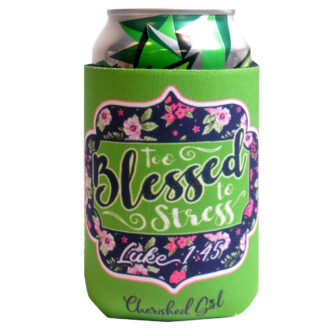 (3 pack) Cherished Girl Too Blessed Can Cooler