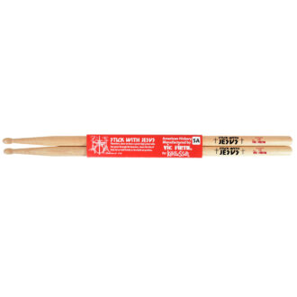 Kerusso Stick With Jesus Hickory Natural Drumsticks