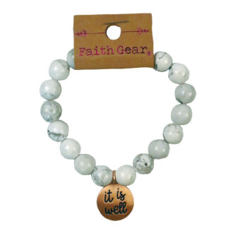 Faith Gear It Is Well Womens Bracelet