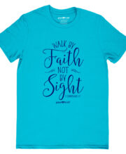 grace & truth Womens T-Shirt Walk By Faith