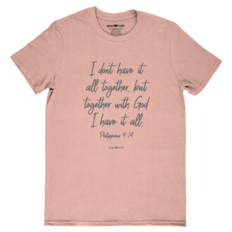 grace & truth Womens T-Shirt All Together